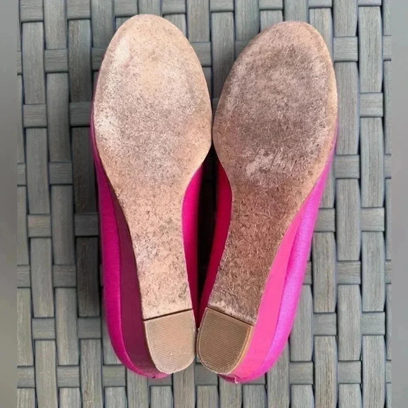 FS/NY‎ Women’s Pink Jigsaw Wedge Pumps Size 9 - Picture 7 of 11